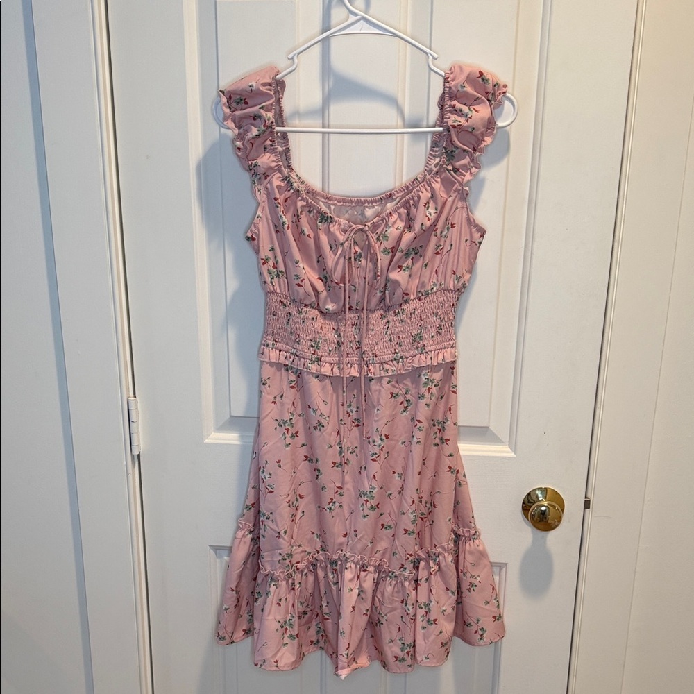 Floral Pink Dress
